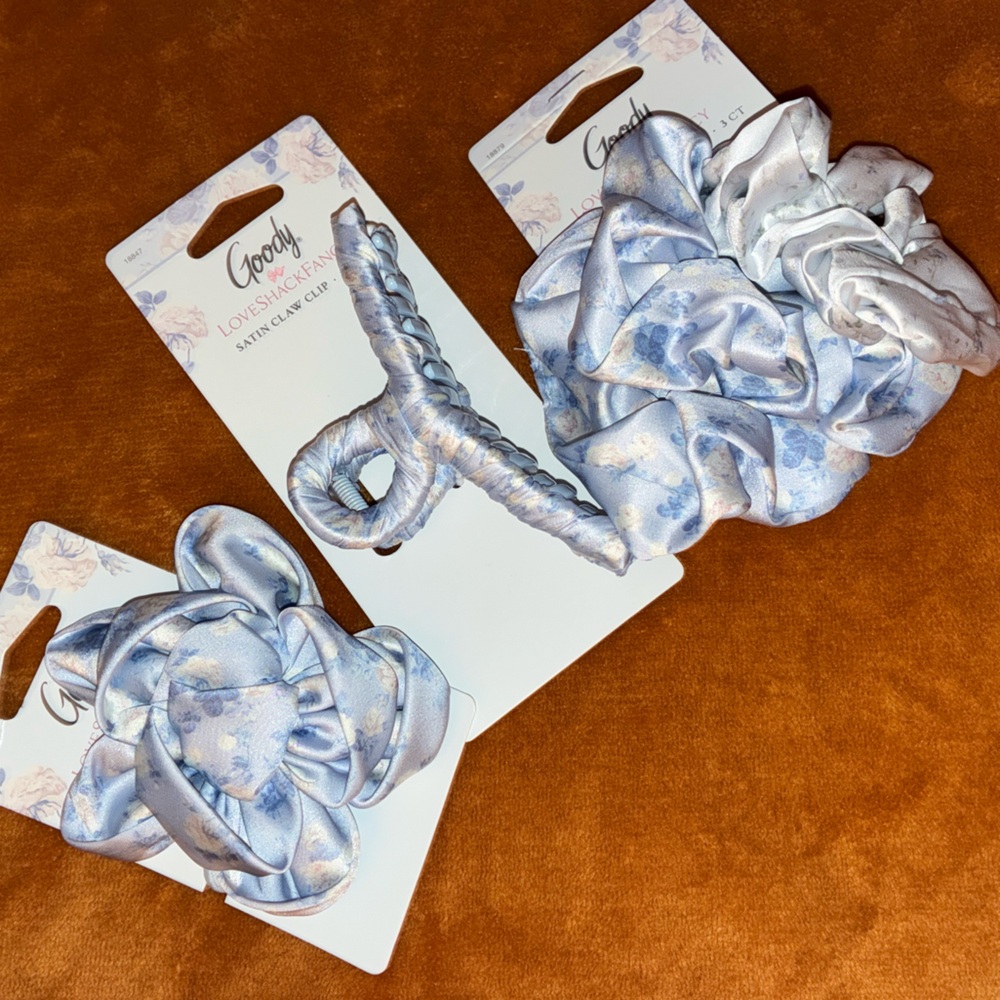 3PC LoveShackFancy X Goody hair accessory bundle